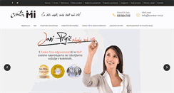 Desktop Screenshot of center-mi.si